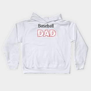 Baseball Dad Fun T-shirt Design Kids Hoodie